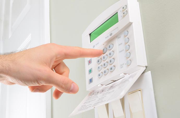 Professional intrusion security alarm system