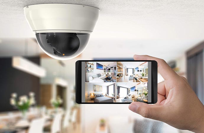 Smart home security for renters